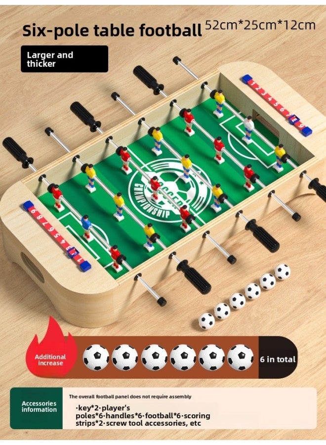 Children's Foosball Parent-Child Interactive Boys' Desktop Double Battle Table Game Table Game Birthday Gift Educational Toys